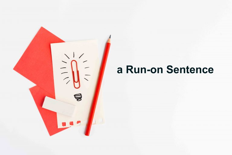 a run-on sentence
